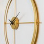 Wallity Arcadia Metal Wall Clock - APS075 Dorado